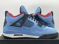 Nike jordan 4 retro travis scott cactus jack sneakers 41 - afbeelding 10 van  12