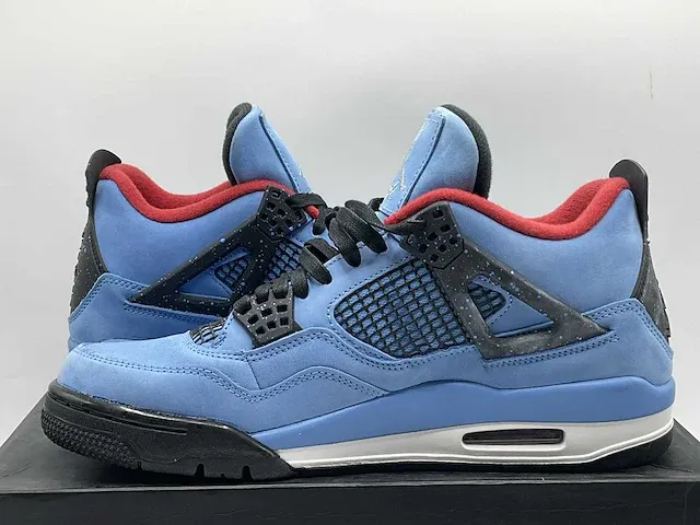 Nike jordan 4 retro travis scott cactus jack sneakers 41 - afbeelding 11 van  12