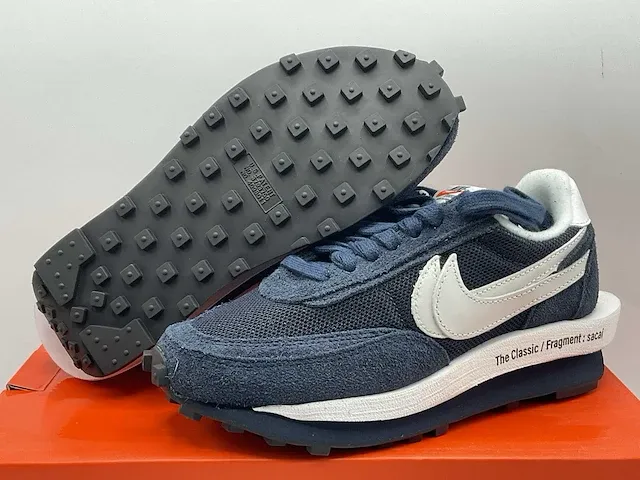 Nike ld waffle sacai fragment blue void sneakers 36 1/2 - afbeelding 1 van  2
