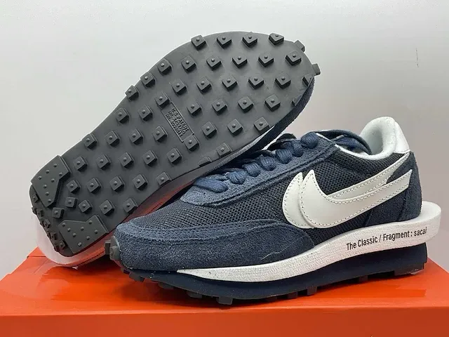 Nike ld waffle sacai fragment blue void sneakers 36 - afbeelding 1 van  2