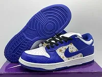 Nike sb dunk low supreme stars hyper royal (2021) sneakers 41