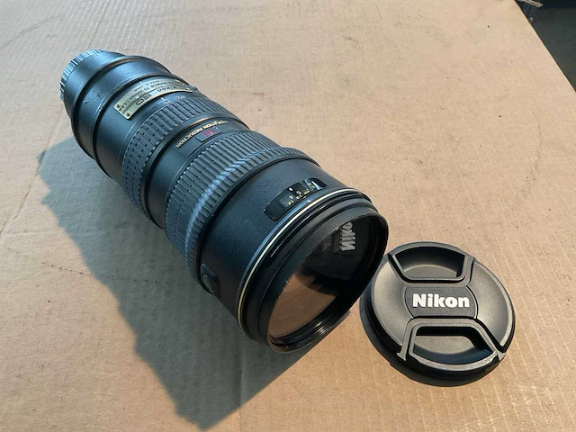 Nikon af-s camera lens - afbeelding 3 van  3