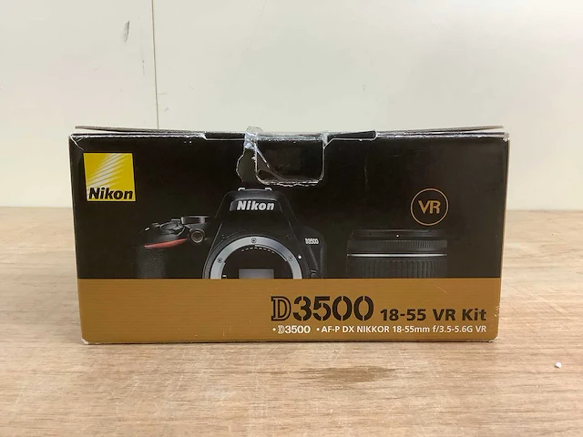 Nikon d3500 + af-p dx 18-55 vr kit - black - afbeelding 4 van  11