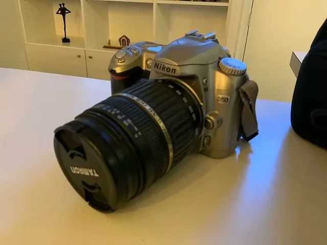 Nikon d50 fotocamera - afbeelding 2 van  4