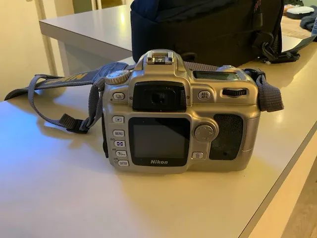 Nikon d50 fotocamera - afbeelding 4 van  4