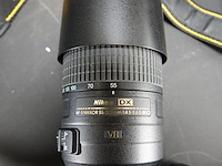 Nikon reflex d3300 camera in tas en met divers toebehoren - afbeelding 4 van  8