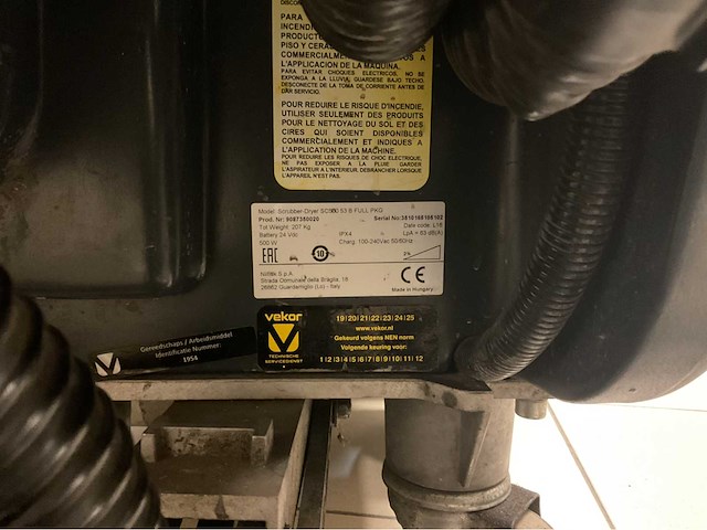 Nilfisk - sc500 53b - schrob- zuigmachine - afbeelding 3 van  12