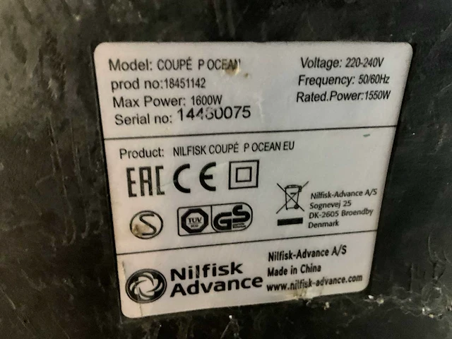 Nilfisk coupe stofzuiger - afbeelding 5 van  5