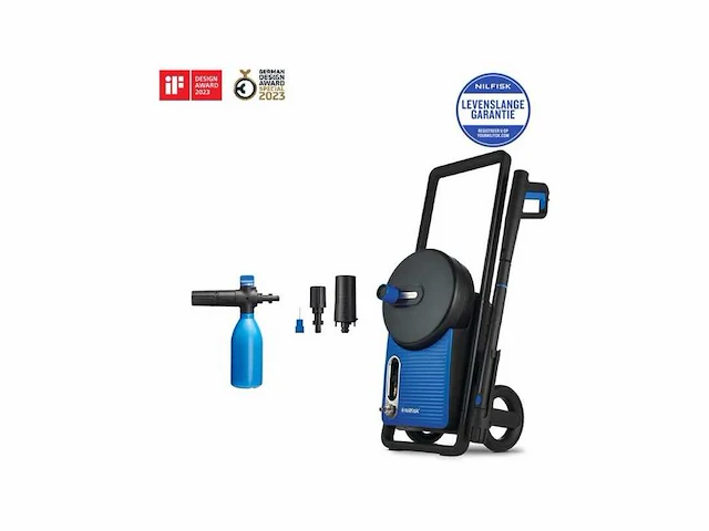 Nilfisk excellent 180-12 smart assistant - hogedrukreiniger - 180 bar - afbeelding 1 van  2