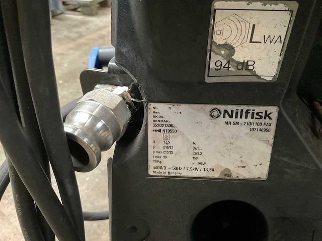 Nilfisk mh 5m-210/1100 pax hogedrukreiniger - afbeelding 10 van  12