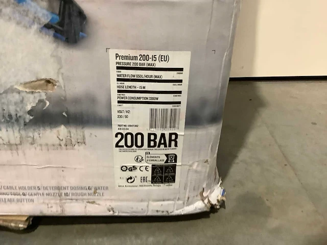 Nilfisk premium 200-15 hogedrukreiniger - afbeelding 6 van  6