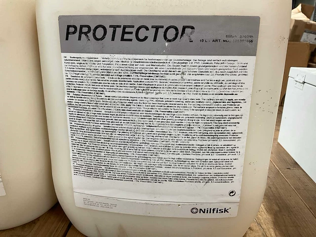 Nilfisk protector polymeerdispersie voor vloeren, 10l (3x) - afbeelding 2 van  2