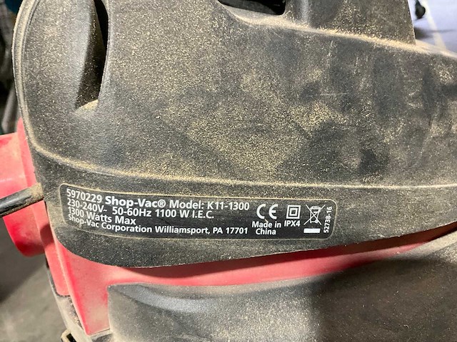 Nilfisk, shop vac stofzuiger (2x) - afbeelding 3 van  3