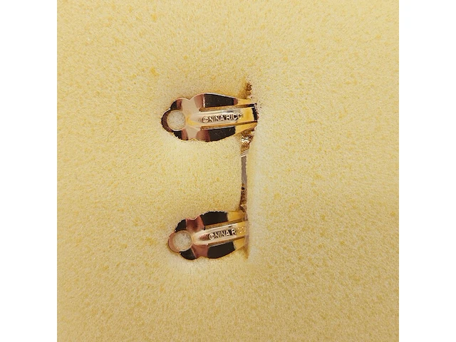 Nina ricci paris - goldplated oorbellen - afbeelding 6 van  7