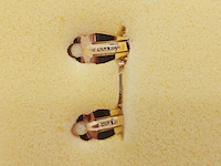 Nina ricci paris - goldplated oorbellen - afbeelding 6 van  7