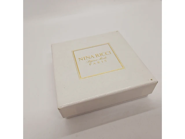 Nina ricci paris - goldplated oorbellen - afbeelding 7 van  7