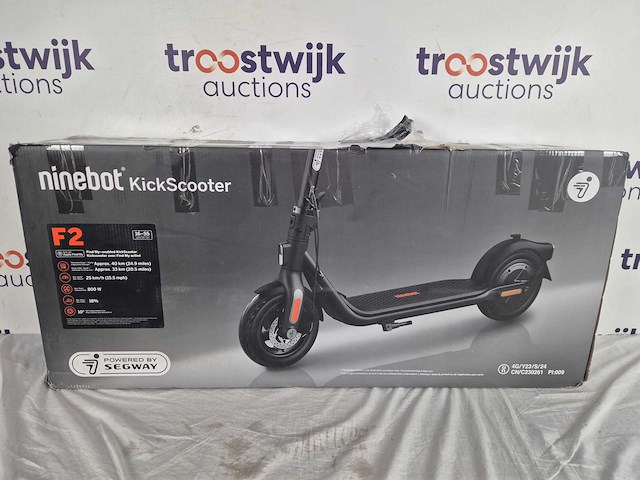 Ninebot kickscooter f2 e powered by segway - e-step - afbeelding 2 van  2