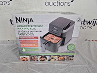Ninja airfryer xxl max pro - 6.2 liter - 6 kookprogramma's - in hoogte verstelbare plaat - 2024 model - af180eu - afbeelding 2 van  2