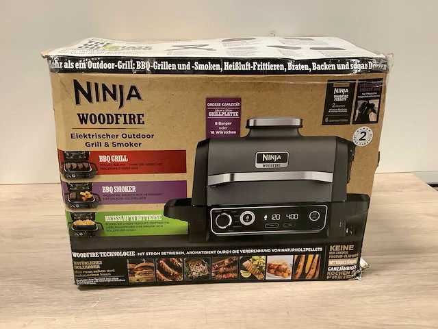 Ninja og701eu electrische bbq - afbeelding 2 van  7