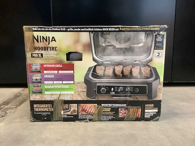 Ninja woodfire pro xl bbq - afbeelding 2 van  8