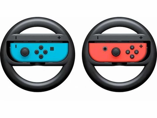 Nintendo joy-con stuur zwart - afbeelding 1 van  2