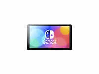 Nintendo switch console oled-model blauw / rood - afbeelding 1 van  6
