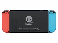 Nintendo switch console oled-model blauw / rood - afbeelding 4 van  6