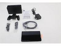 Nintendo switch console oled-model blauw / rood - afbeelding 5 van  6