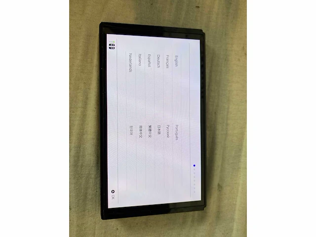 Nintendo switch oled - blauw/rood - afbeelding 6 van  6