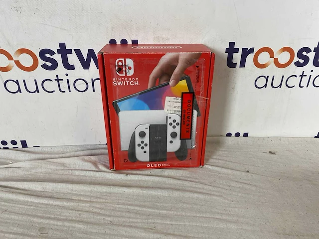 Nintendo switch oled - wit - afbeelding 2 van  3