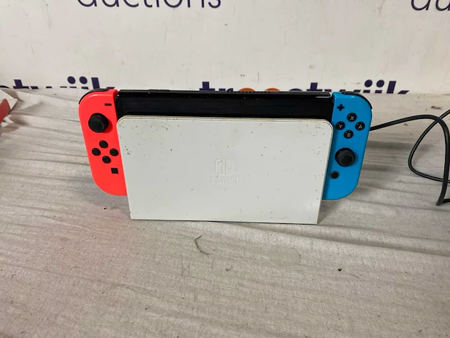 Nintendo switch oled - wit - afbeelding 3 van  3