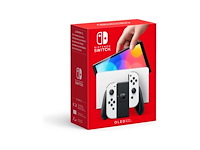 Nintendo switch oled - wit - afbeelding 1 van  2