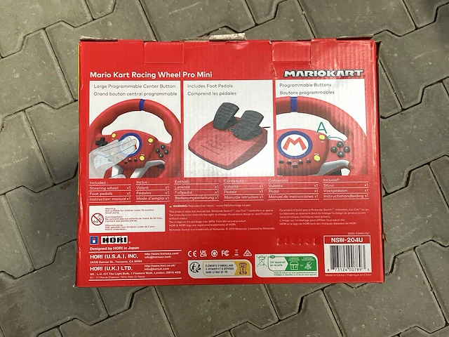 Nintendo switch pro mini mario kart racing wheel (2x) - afbeelding 3 van  6
