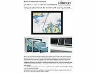 Nirolo ni-ch19w industrieel inbouwscherm 19” - afbeelding 2 van  5