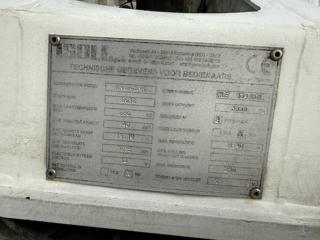 Nissan - cabstar e - 35.12 2.5 dci 340 - hoogwerker bedrijfswagen - afbeelding 24 van  37