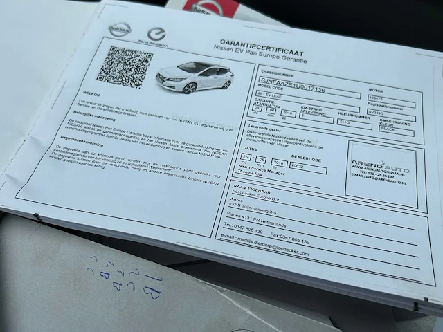 Nissan - leaf - 2.zero edition 40kwh - personenauto - afbeelding 16 van  24
