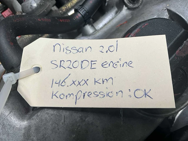 Nissan 2.0l sr20de automotor - afbeelding 5 van  5