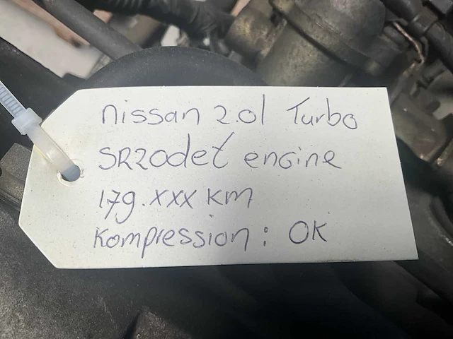 Nissan 2.0l turbo 16v sr2odet automotor - afbeelding 6 van  6