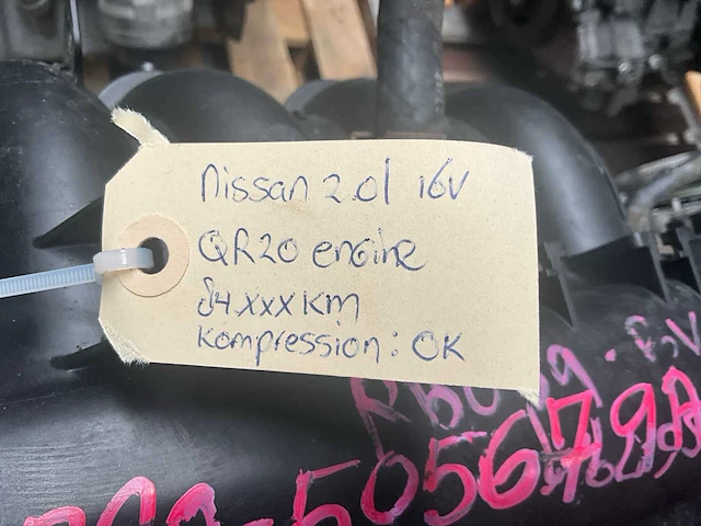 Nissan 2.5l 16v qr20 automotor - afbeelding 6 van  6