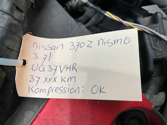 Nissan 370z vq37vhr nismo edition motor - afbeelding 8 van  8