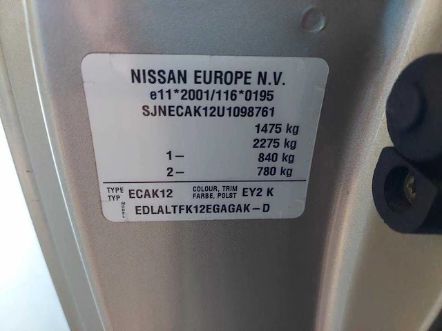 Nissan micra 1.4 tekna , 50-nb-dt - afbeelding 8 van  16