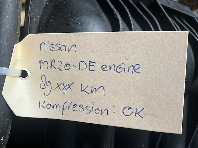 Nissan mr20-de automotor - afbeelding 5 van  5