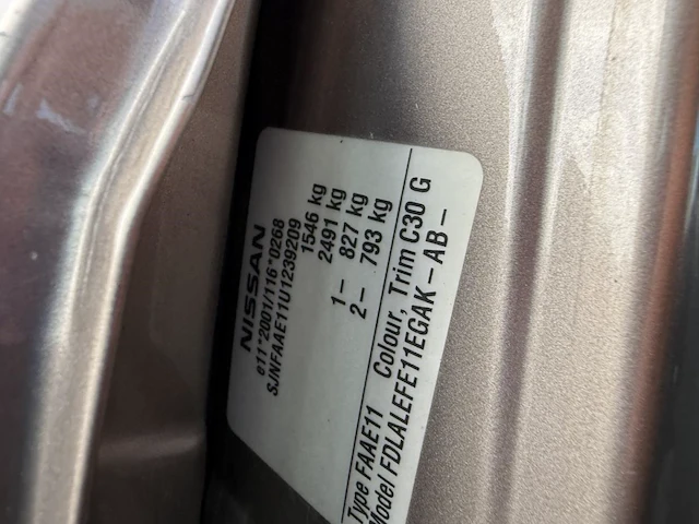 Nissan note,2008 - afbeelding 18 van  35