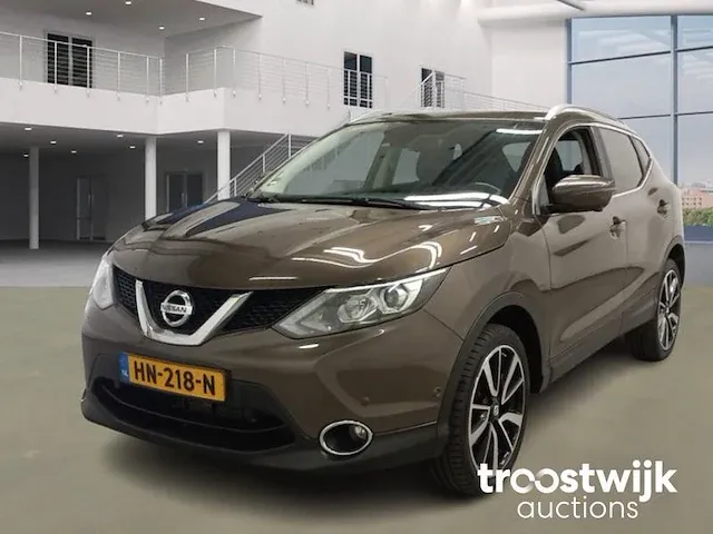 Nissan qashqai 1.2 tekna automaat, hn-218-n - afbeelding 1 van  17