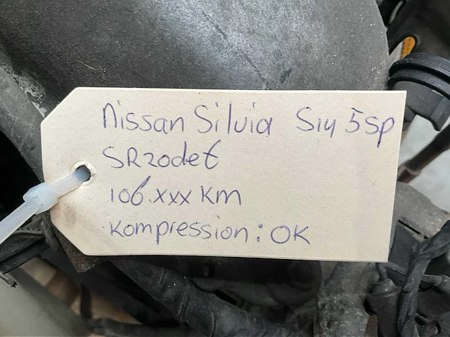 Nissan silvia s14 sr20de motor+bak - afbeelding 8 van  8