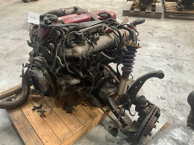 Nissan skyline 2.6l twin turbo 2wd conversion mt automotor - afbeelding 4 van  8