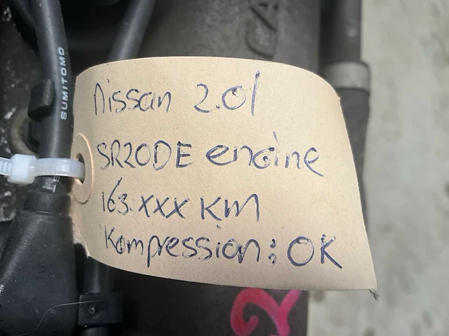 Nissan twin cam 2.0l 16v sr20de automotor - afbeelding 5 van  5