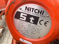Nitchi mh5 & mhc-5 kettingtakel - afbeelding 4 van  5