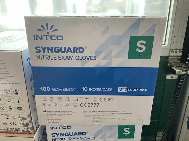 Nitrile onderzoekshandschoenen poedervrij (s) intco&24medical (19x) - afbeelding 5 van  8