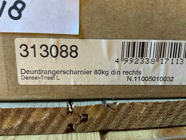Nitro kohki deurdrangscharnier (3x) - afbeelding 5 van  6